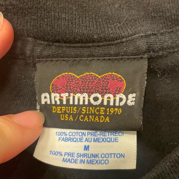 VTG COTTON MARILYN MANSON GRAPHIC TEE BY ARTIMONBE M - Picture 4 of 5